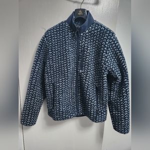 Jcrew fleece jacket Size medium